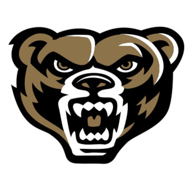 Oakland Golden Grizzlies Logo